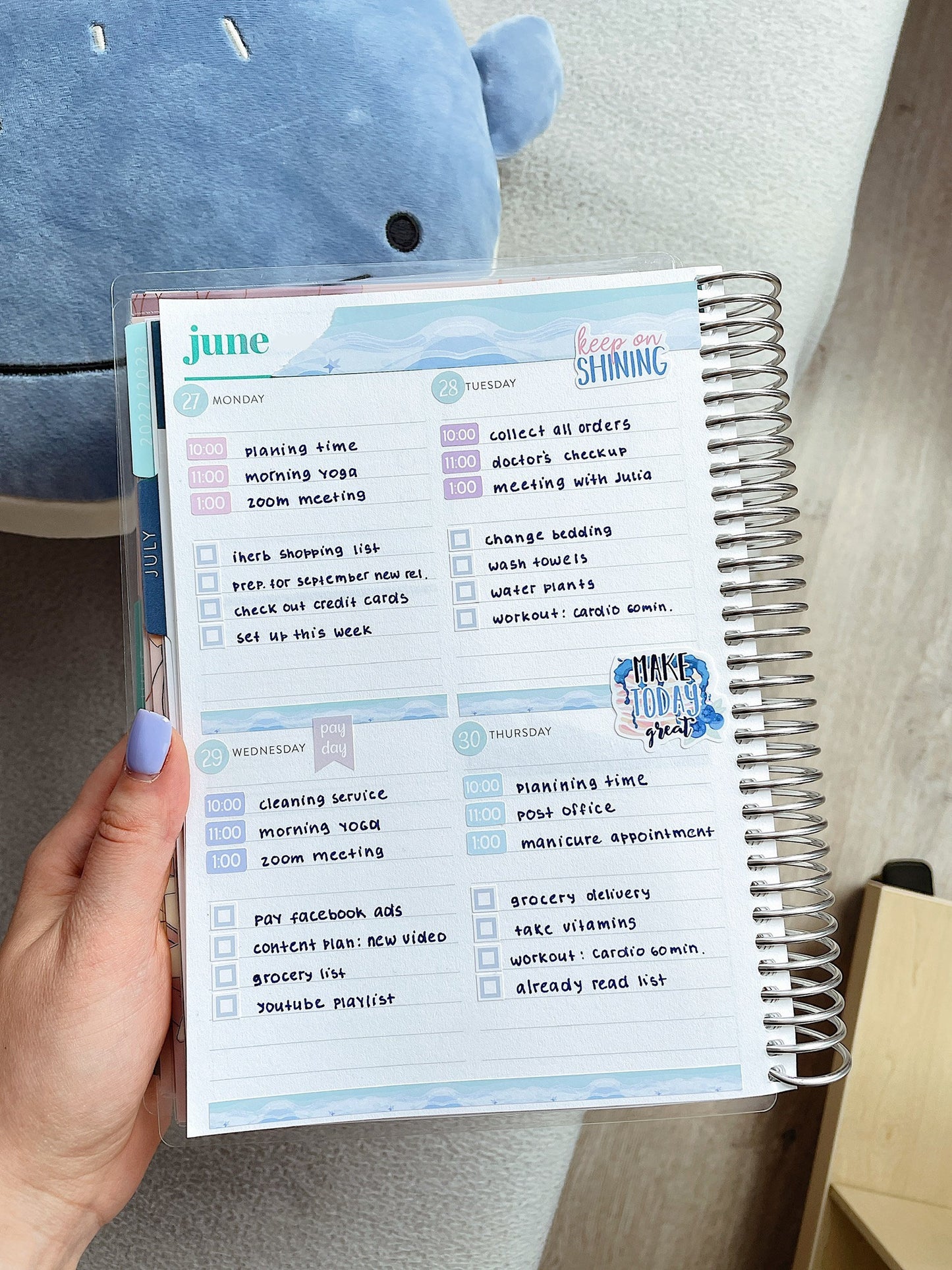 Time Stickers - Icon - Flora pallet - Stickers for planners, ID 3025, 3026, 3027