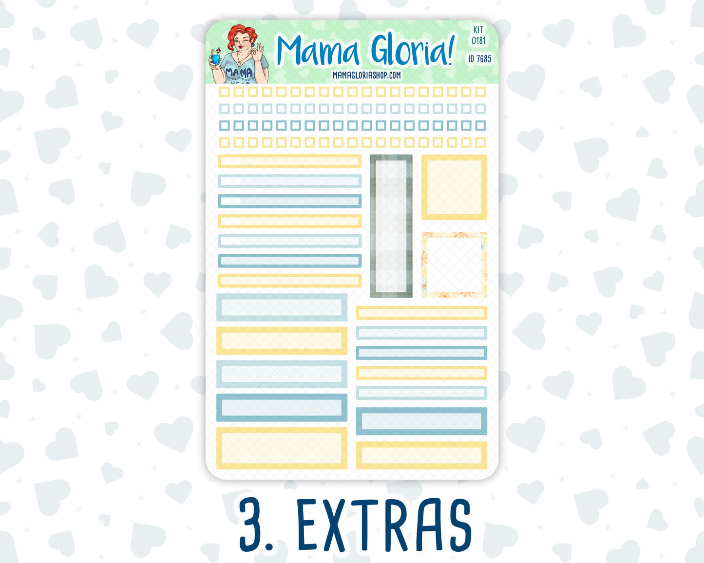 Kit 0181 - A5 Daily Duo - Camping - August- Summer- Planner