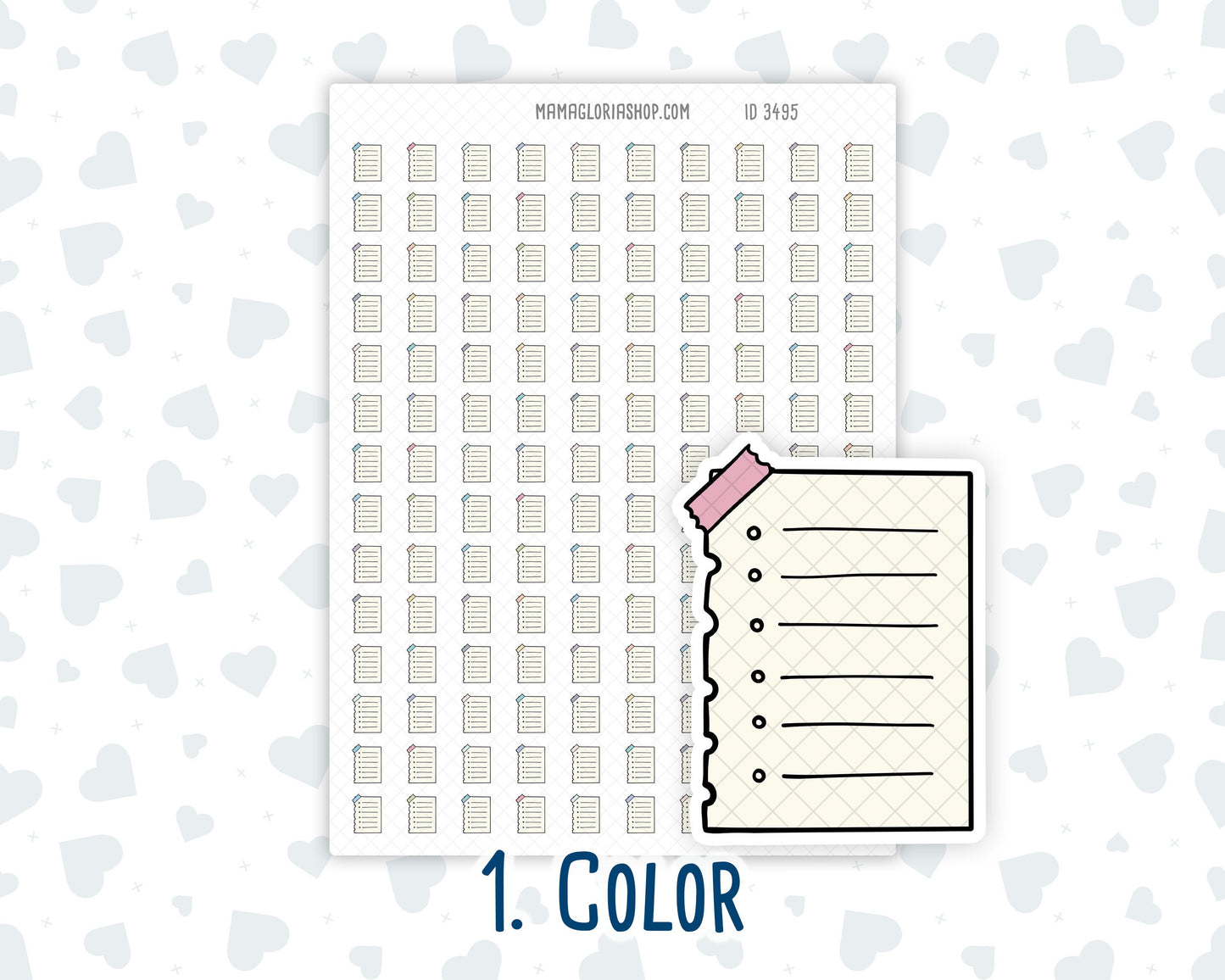 To Do List - Doodle Icon Sticker