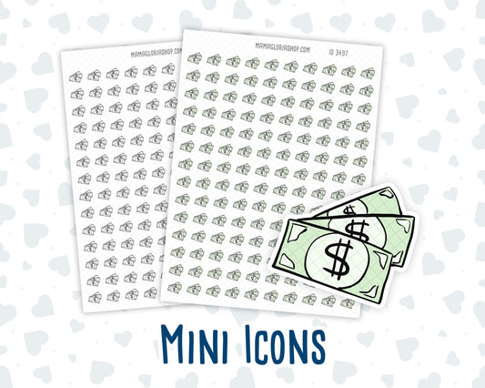 Pay Day - Money - Dollar - Doodle Icon Sticker