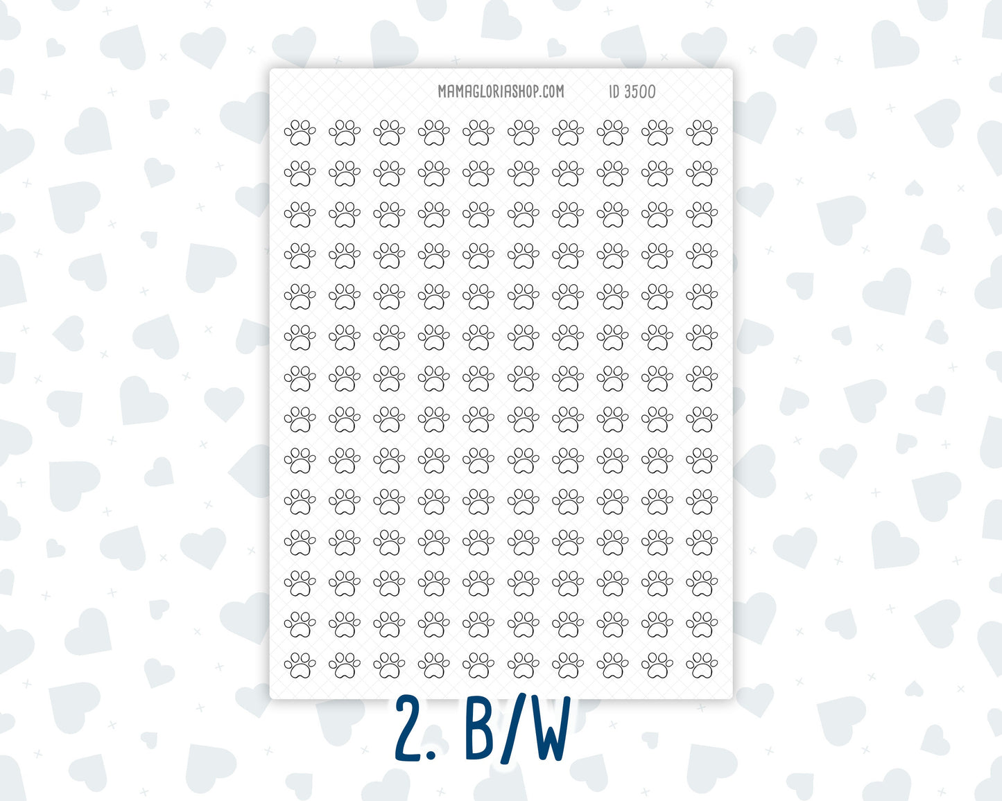 Vet APPT - Pet Care - Doodle Icon Sticker