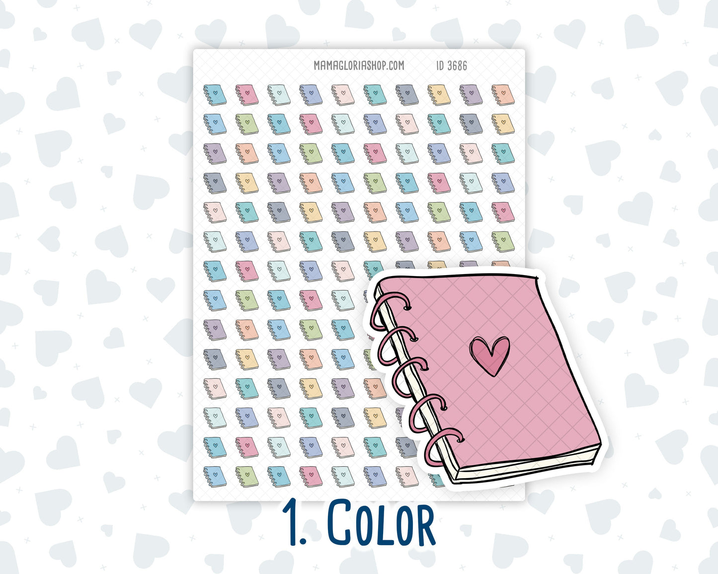 Planner Time - Journal - Doodle Icon Sticker