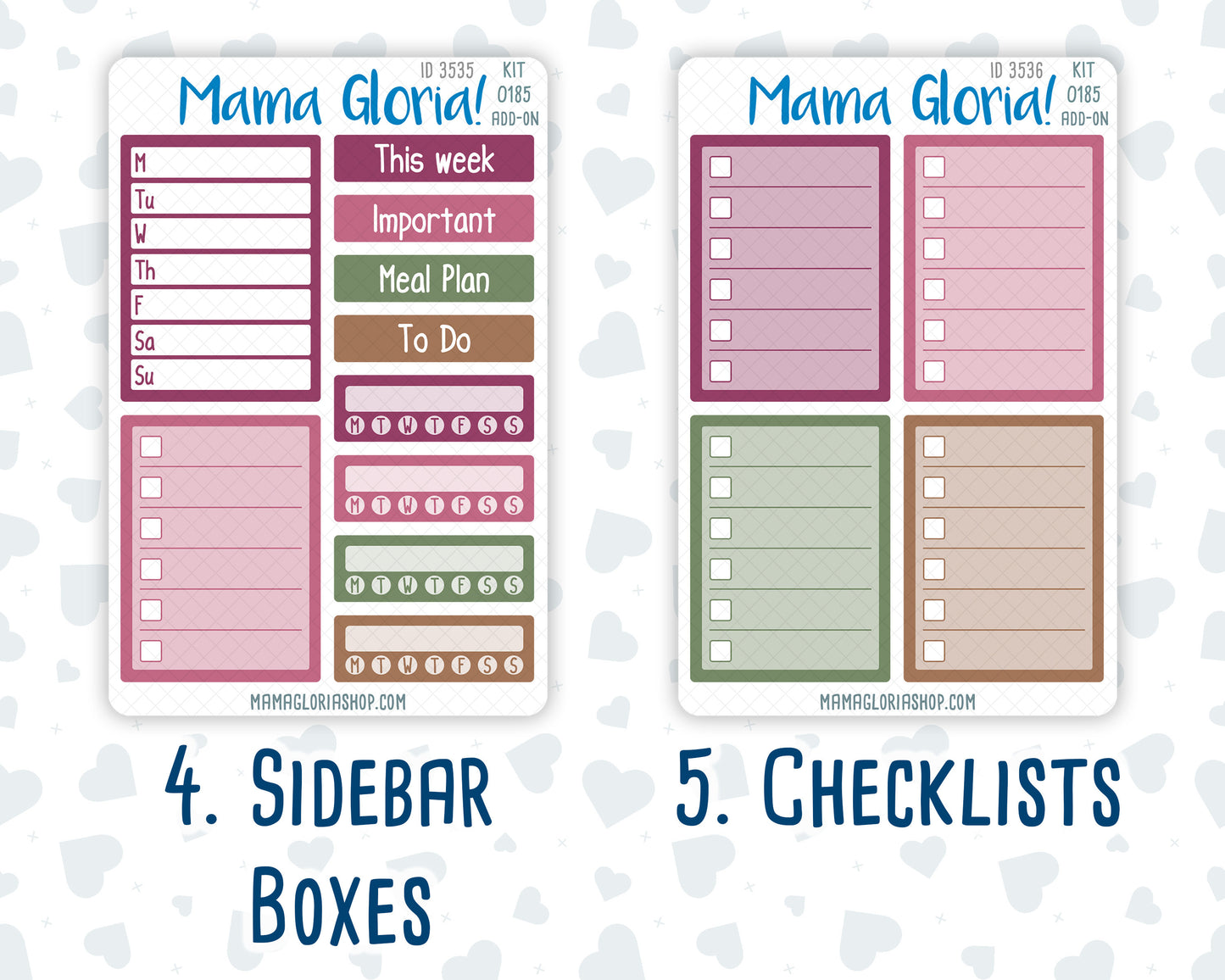 Kit 0185 Add Ons - Wine Time - September- Autumn - Planner Stickers - Kit 2024