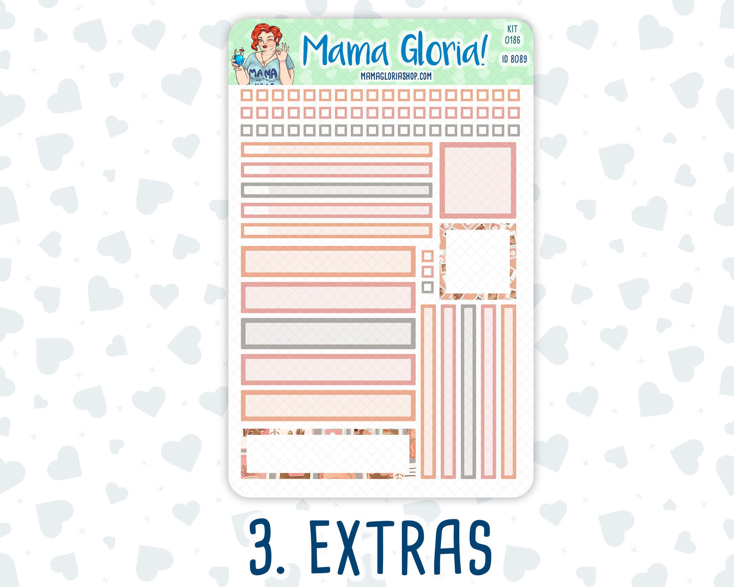 Kit 0186 - 7x9 Daily Duo - Workspace Vibes - September- Autumn - Planner