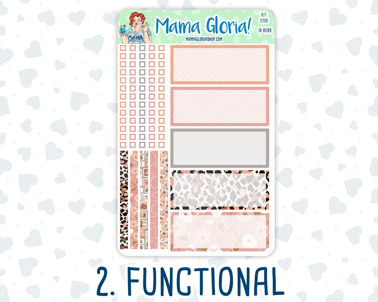Kit 0186 - 7x9 Daily Duo - Workspace Vibes - September- Autumn - Planner