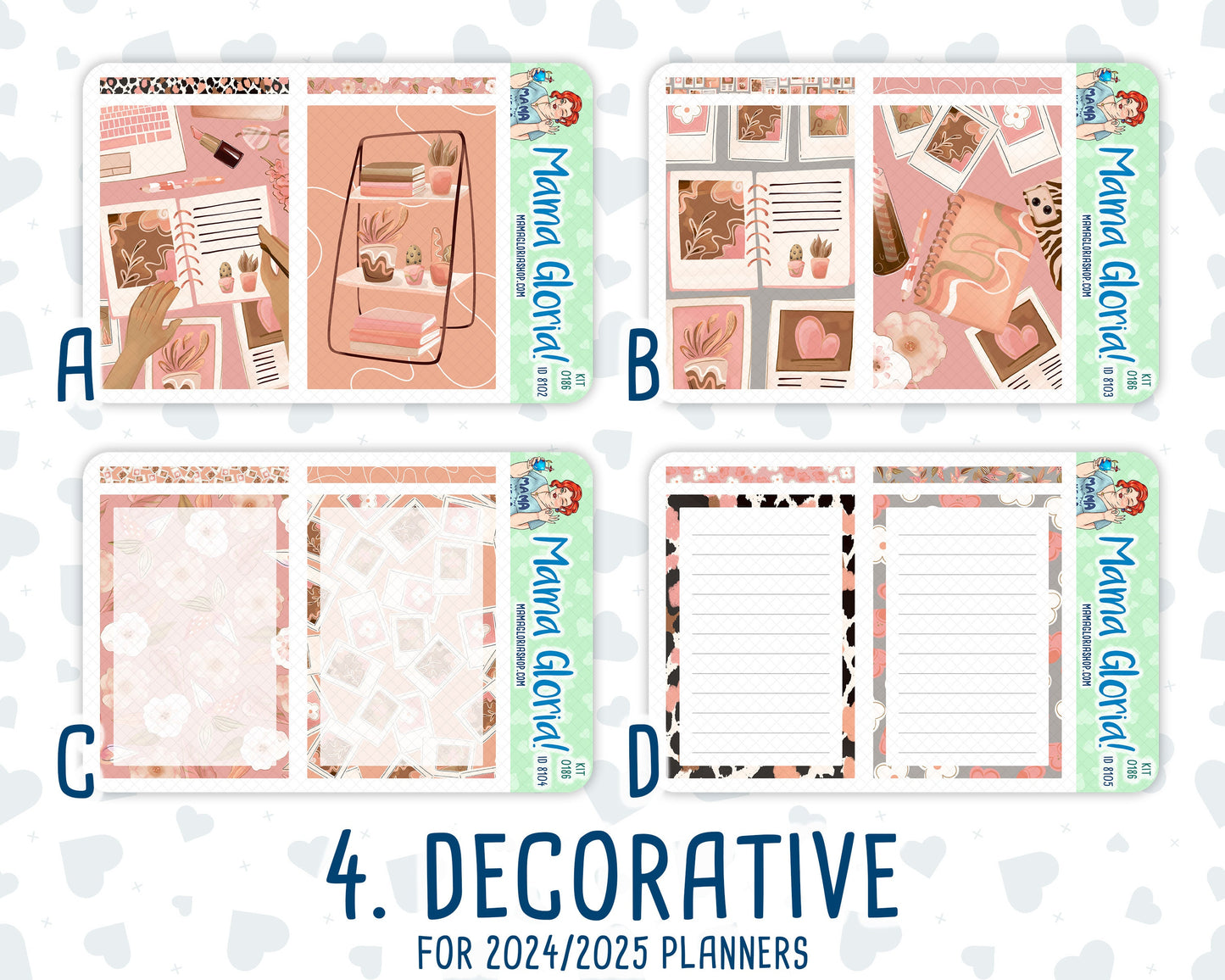 Kit 0186 - A5 Daily Duo - Workspace Vibes - September - Autumn- Planner