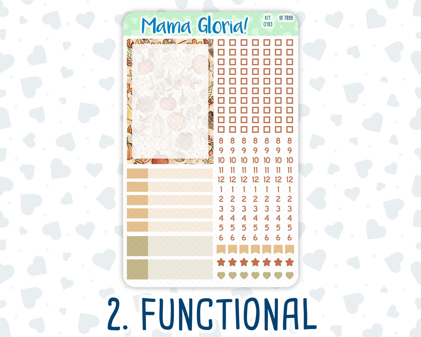 Kit 0183 - A5 Compact Vertical - Natl.Coffee Day - September - Weekly