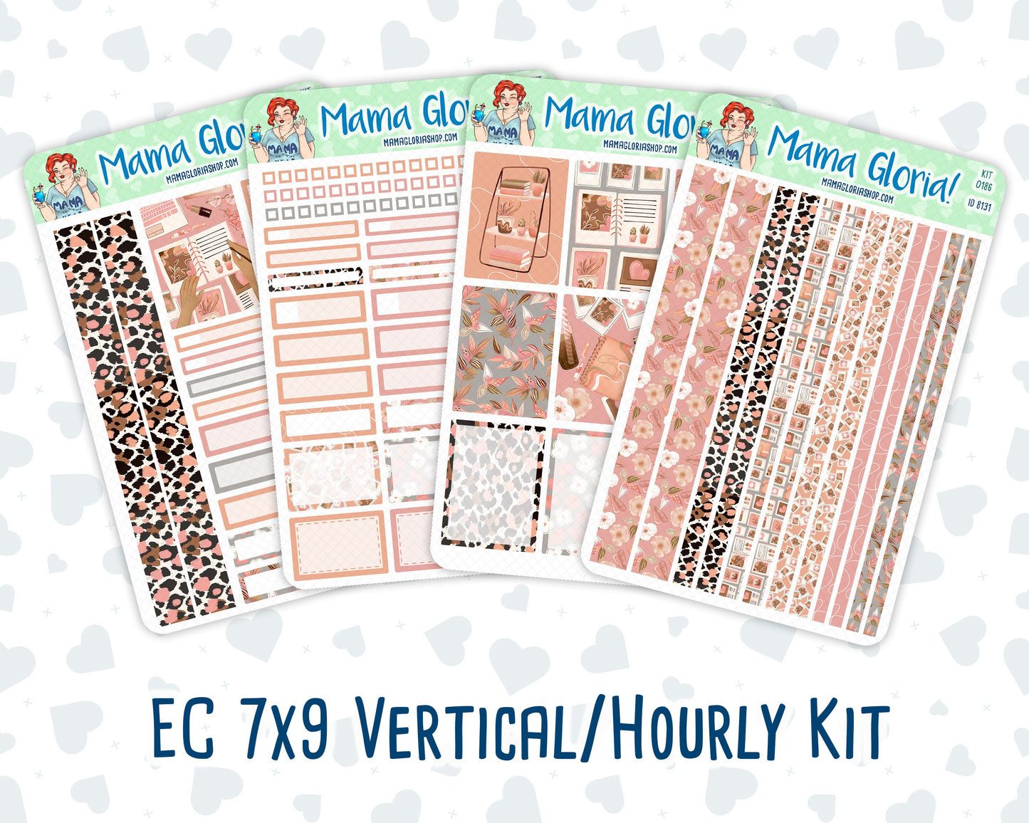 Kit 0186 - 7x9 - Workspace Vibes - September - Autumn- Weekly Kit For Planners
