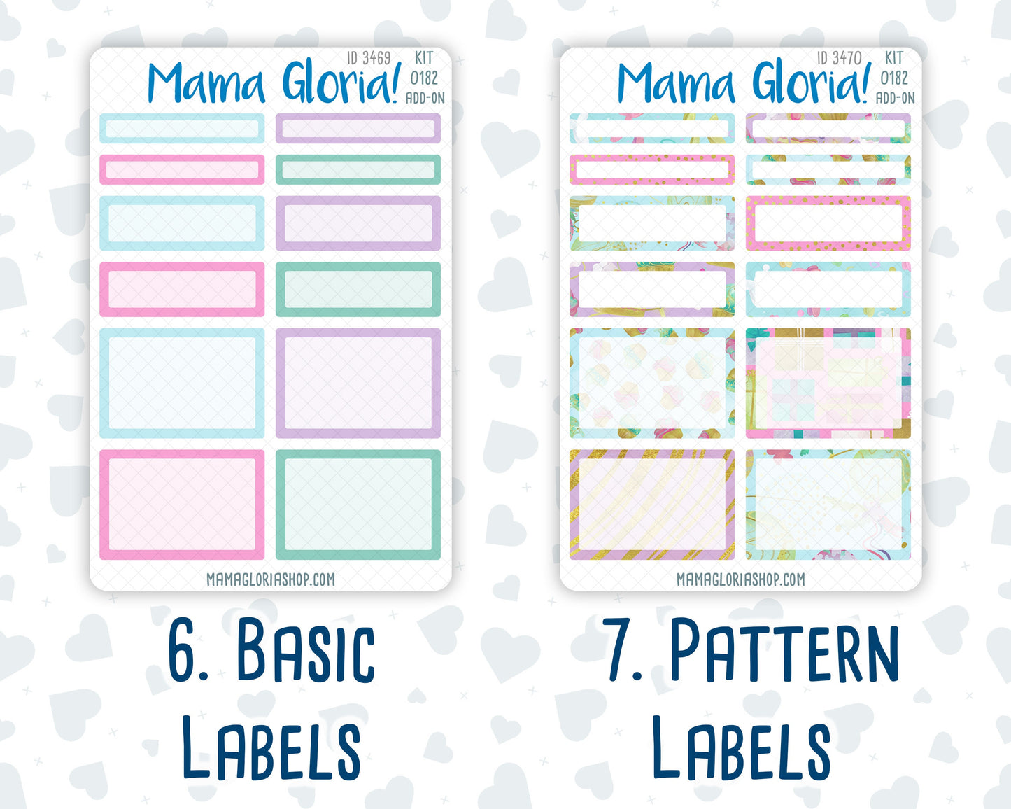 Kit 0182 Add Ons - Birthday - Planner Stickers - Kit 2024
