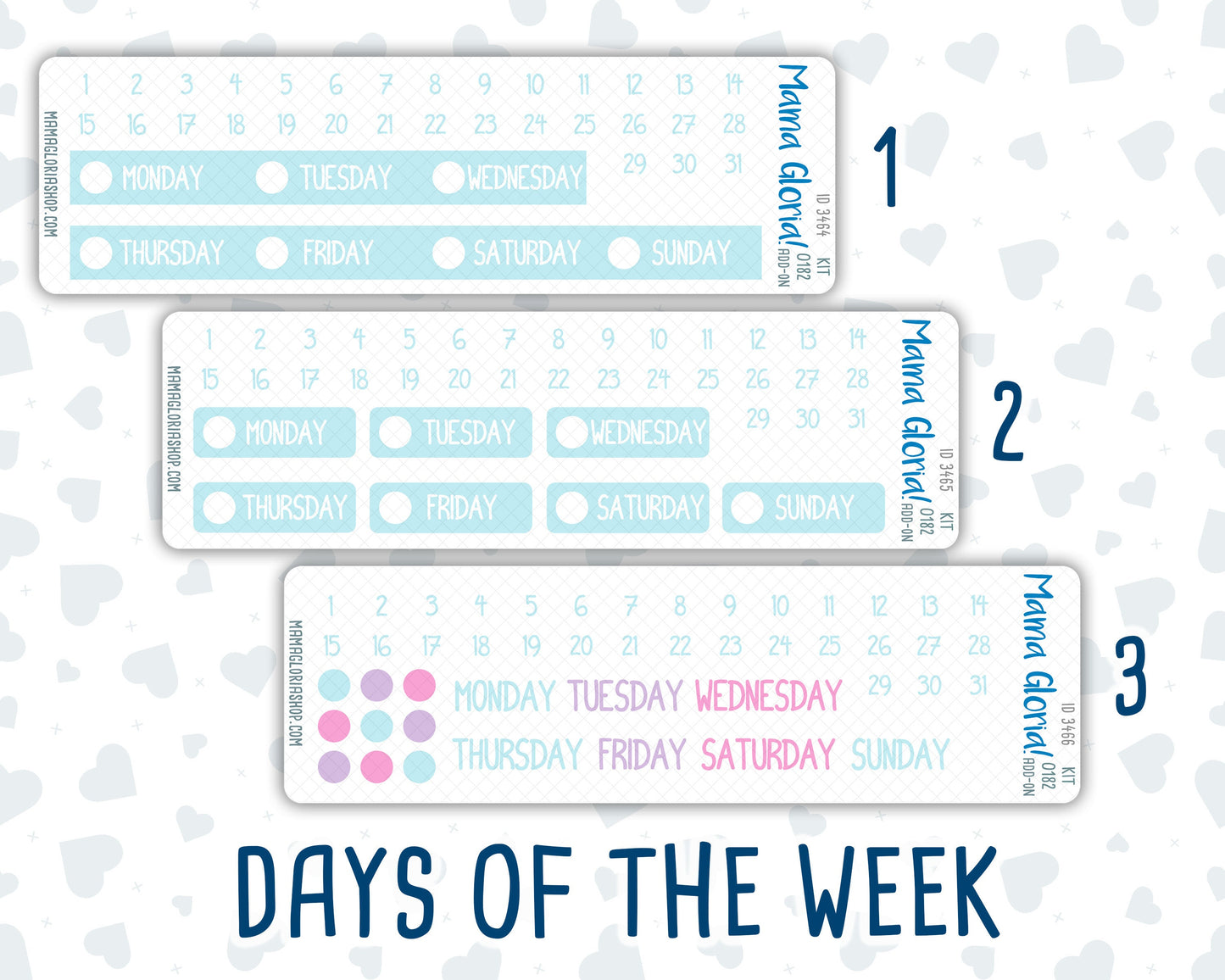 Kit 0182 Add Ons - Birthday - Planner Stickers - Kit 2024