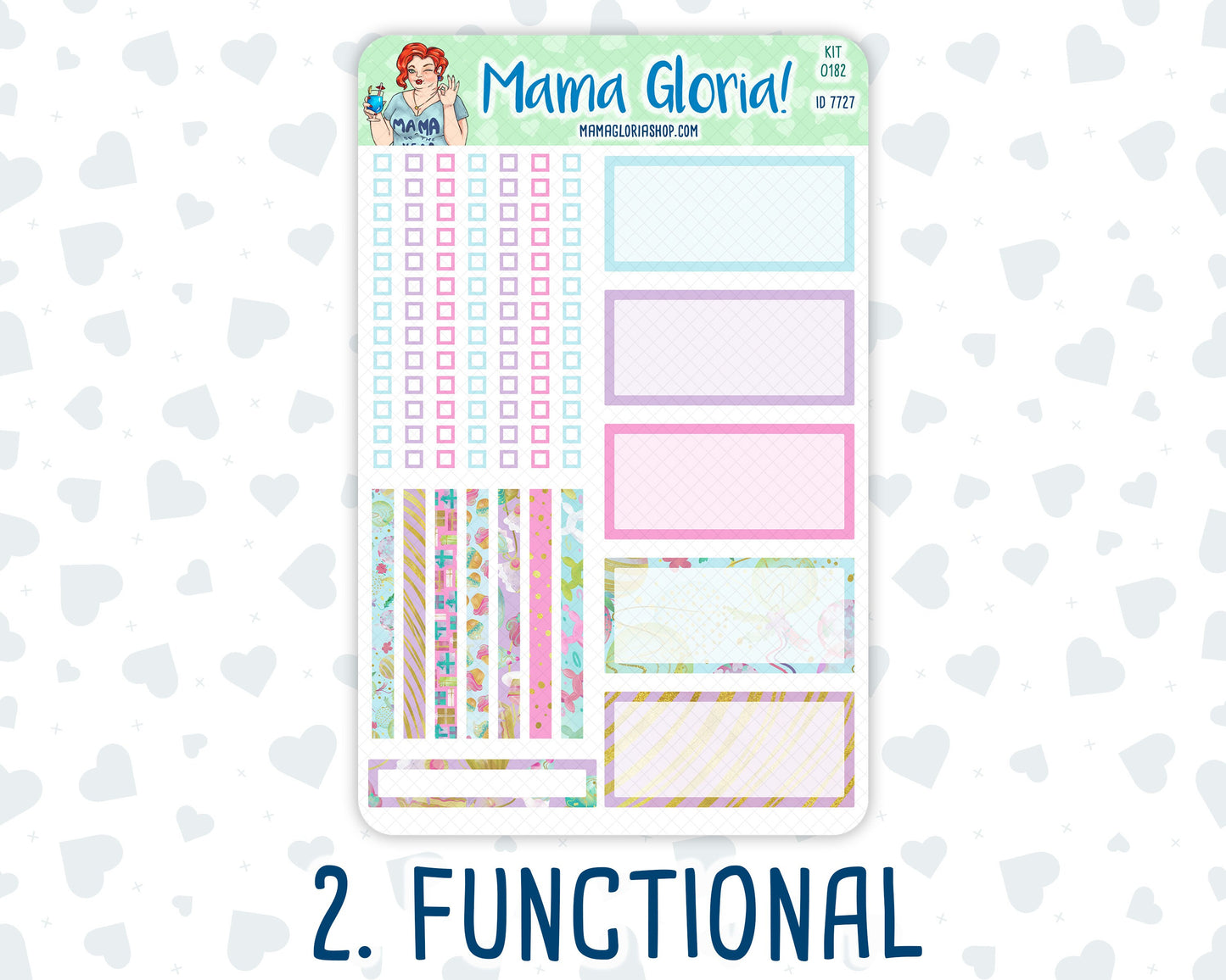 Kit 0182 - A5 Daily Duo - Birthday- EC Planner