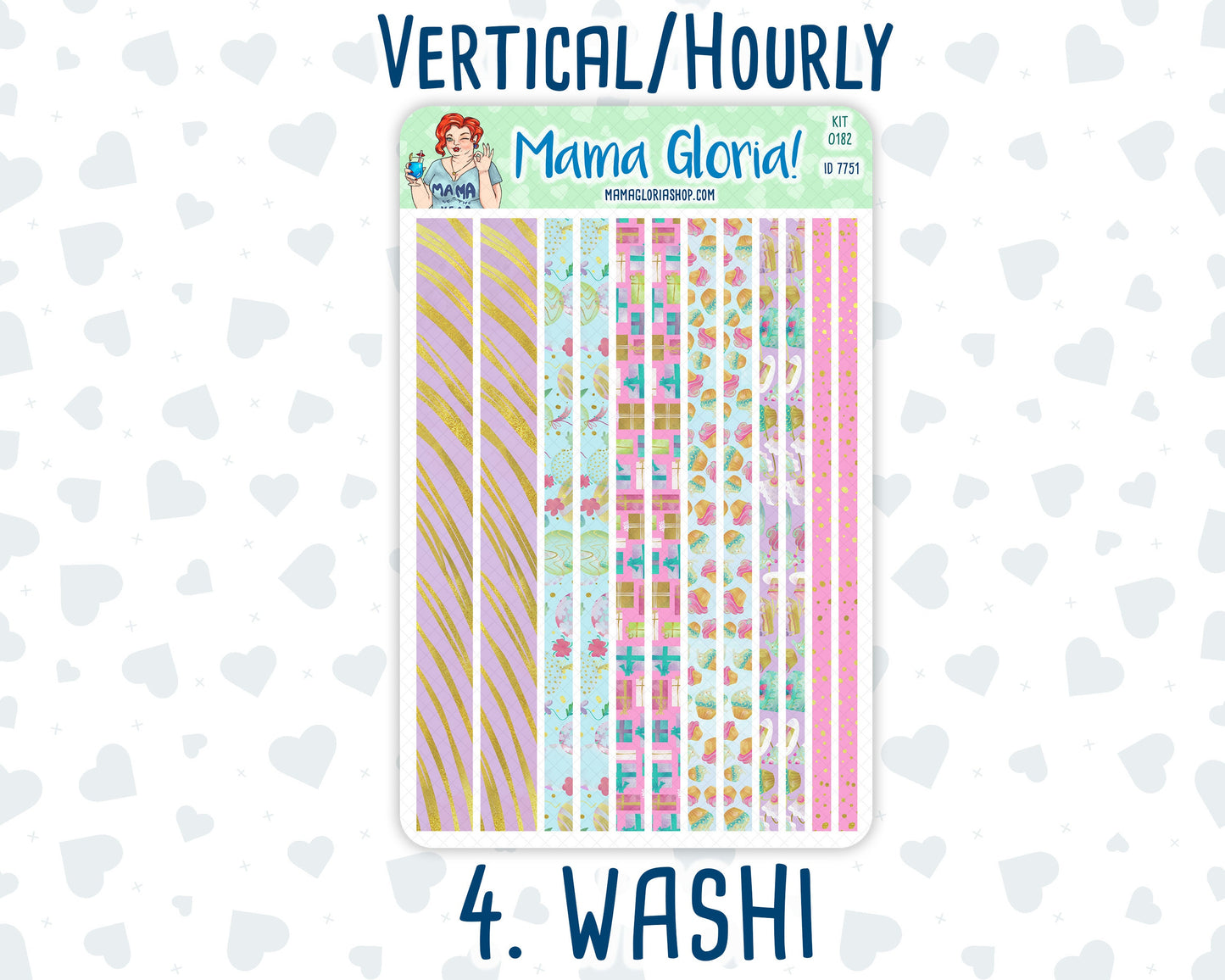 Kit 0182 - 7x9 - Birthday - Weekly Kit For Planners