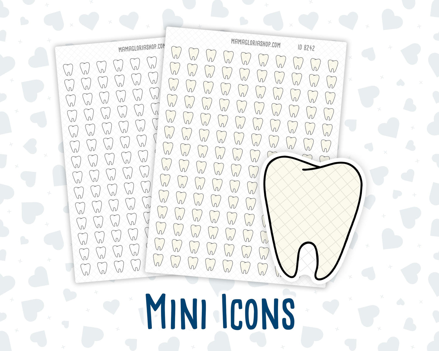 Dentist APPT. - Doodle Icon Sticker