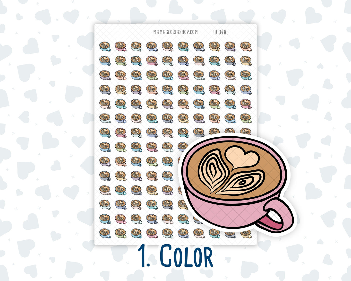 Coffee Cup - Doodle Icon Sticker