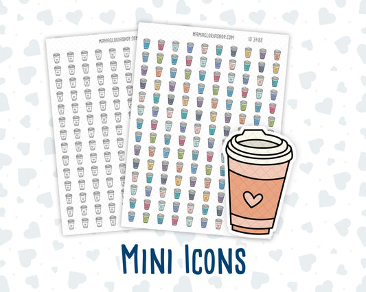 Coffee Time - Doodle Icon Sticker