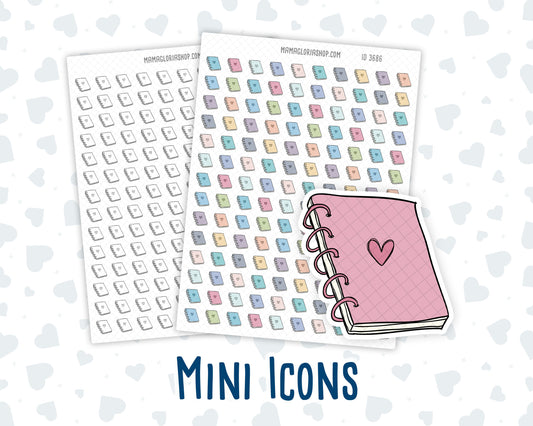 Planner Time - Journal - Doodle Icon Sticker