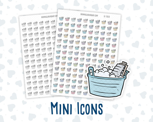 Laundry - Doodle Icon Sticker