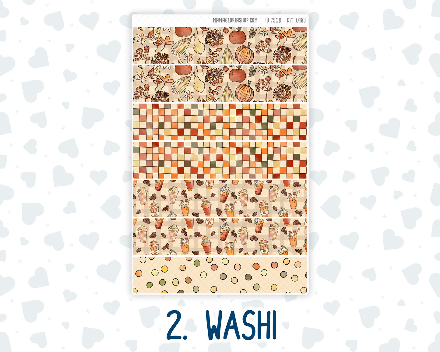 Kit 0183 Hobonichi Cousin – Daily Kit - Natl.Coffee Day - September- Autumn