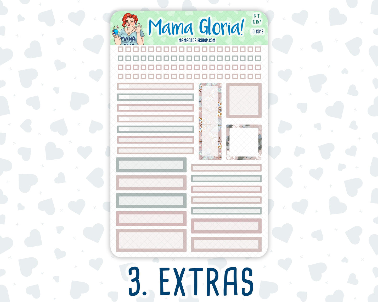 Kit 0157 - A5 Daily Duo - Swan Lake - Planner