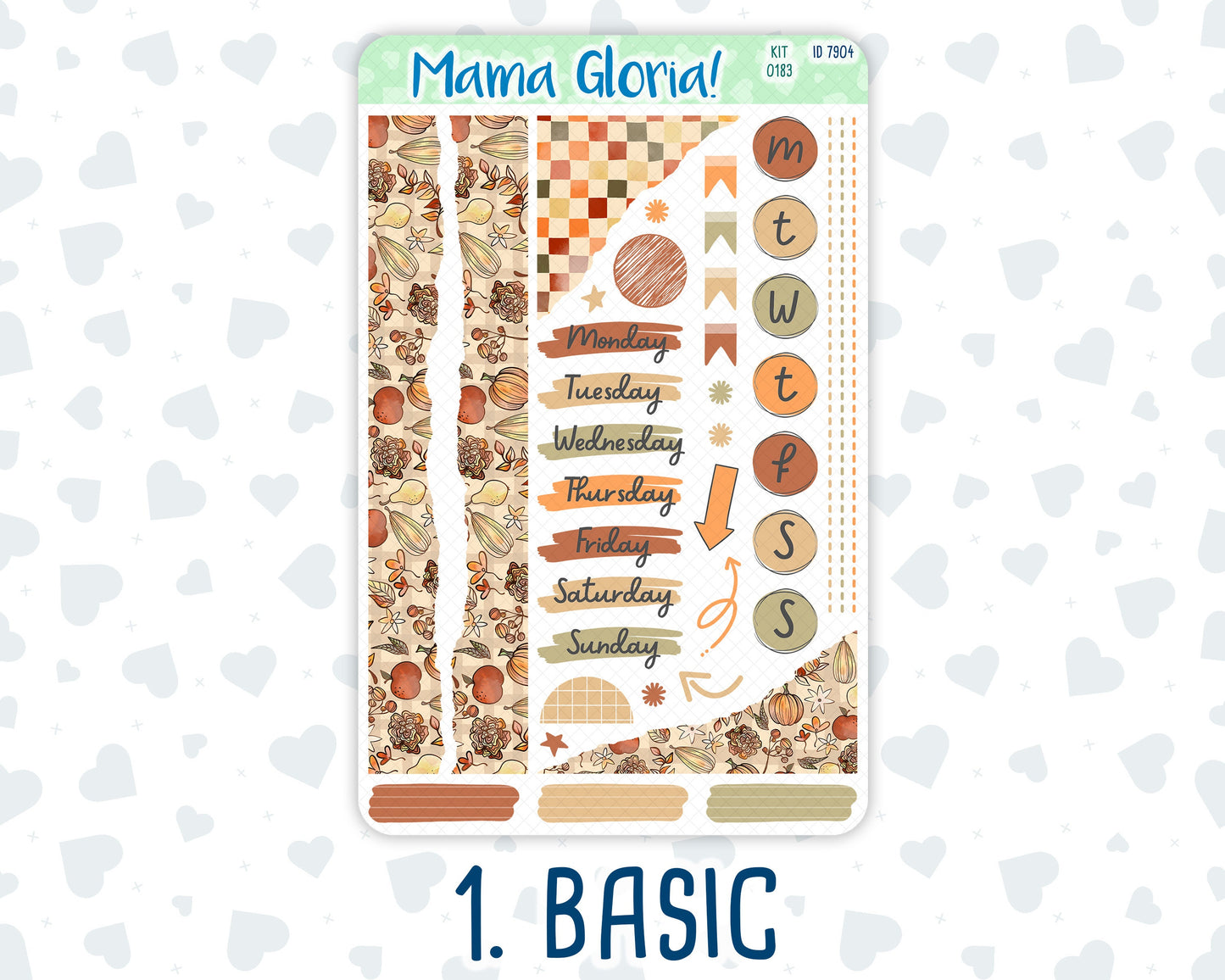 Kit 0183 - Natl.Coffee Day - Journaling Kit - September- Autumn- For Planner - Notebook - Journal