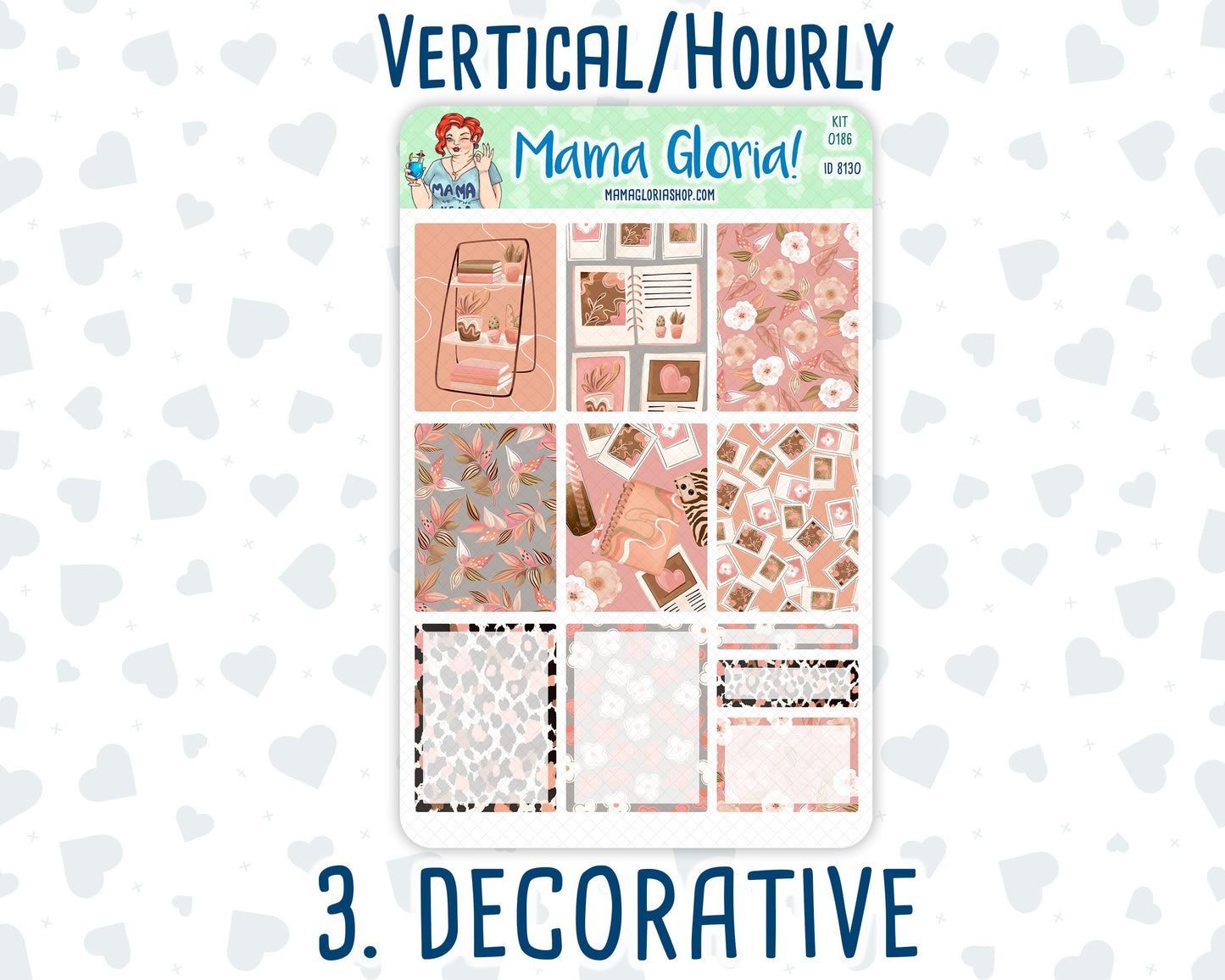 Kit 0186 - 7x9 - Workspace Vibes - September - Autumn- Weekly Kit For Planners