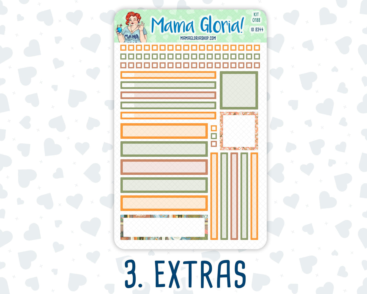 Kit 0188 - 7x9 Daily Duo - Cozy Nights - October - Planner