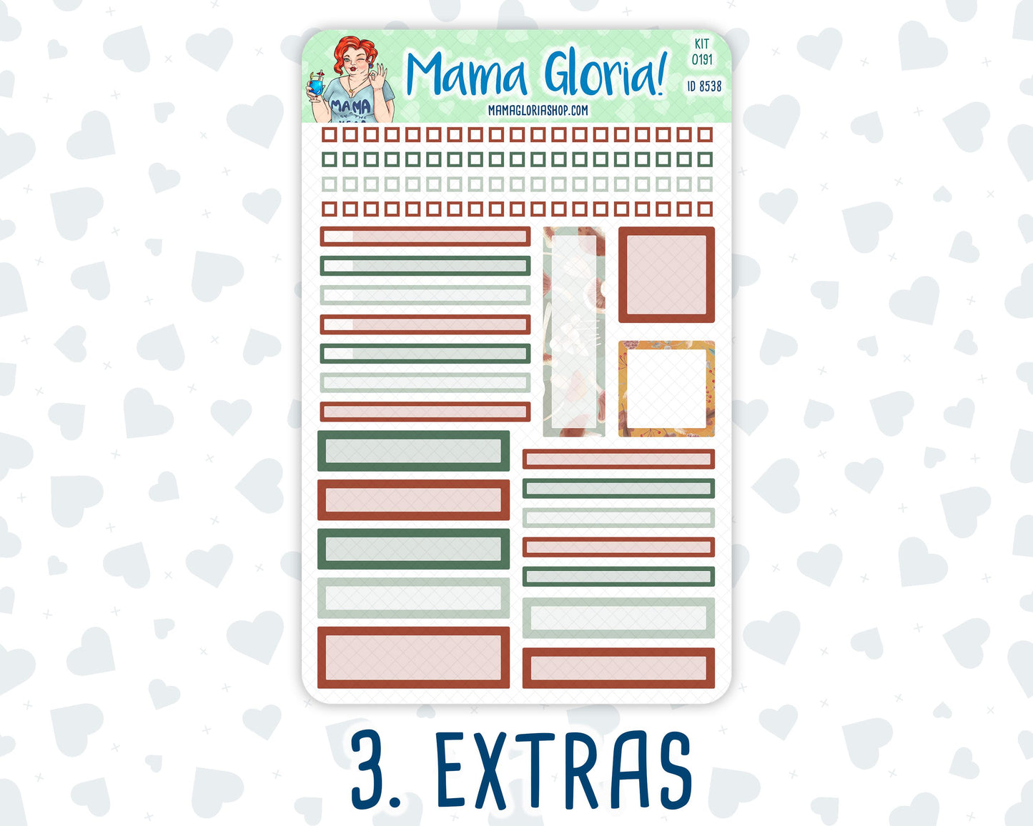 Kit 0191 - A5 Daily Duo - Autumn Harvest - October - Planner
