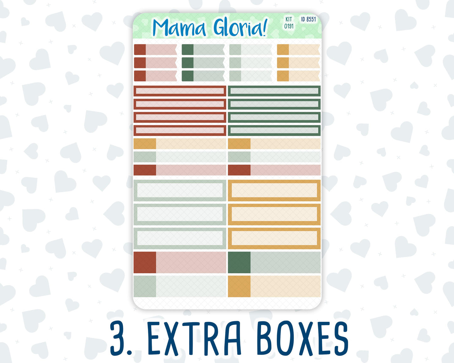 Kit 0191 - A5 Compact Vertical - Autumn Harvest - Weekly - October - Fall