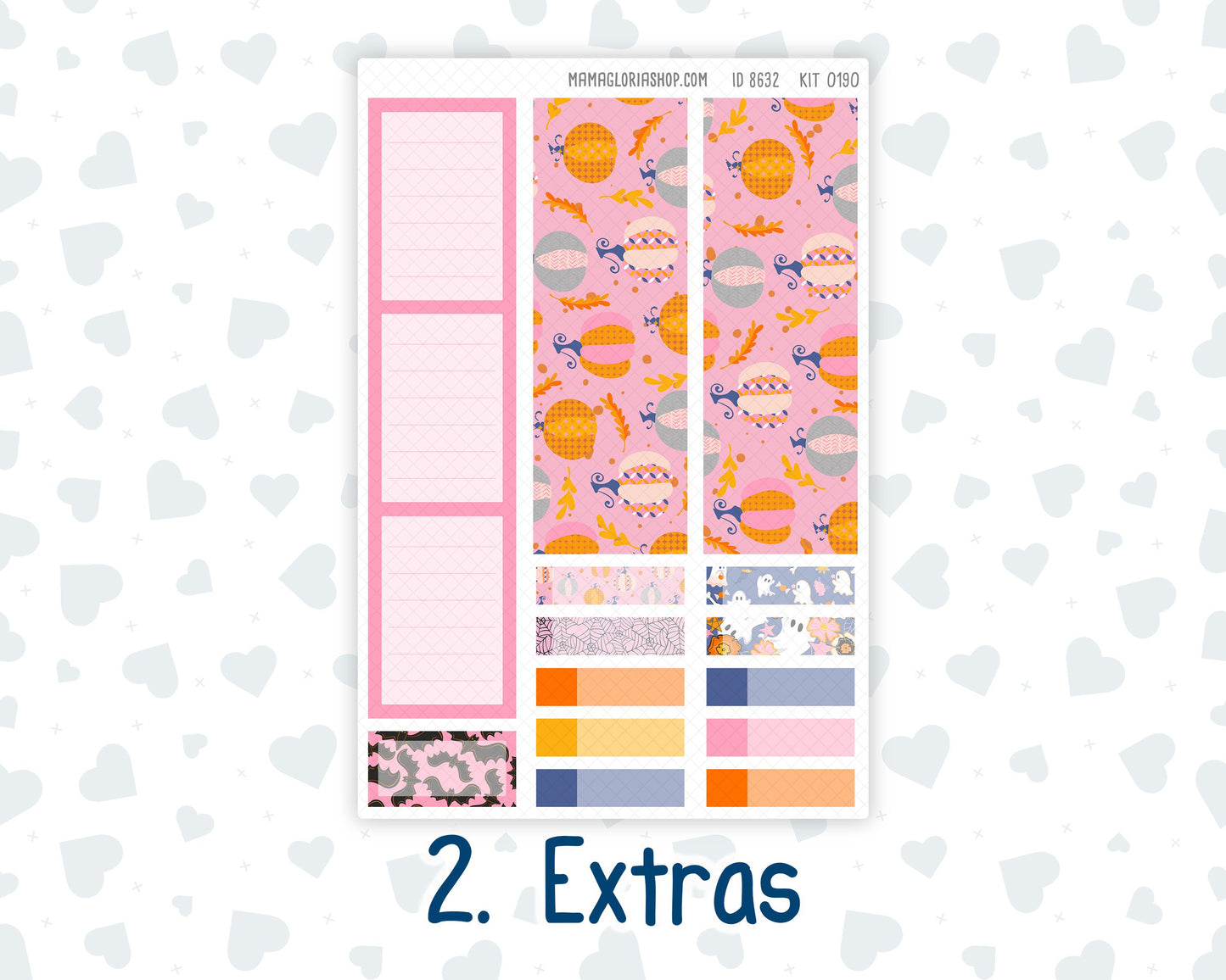 Kit 0190 Plum Paper 7x9 – Monthly - Halloween Spooktacular - October - Autumn