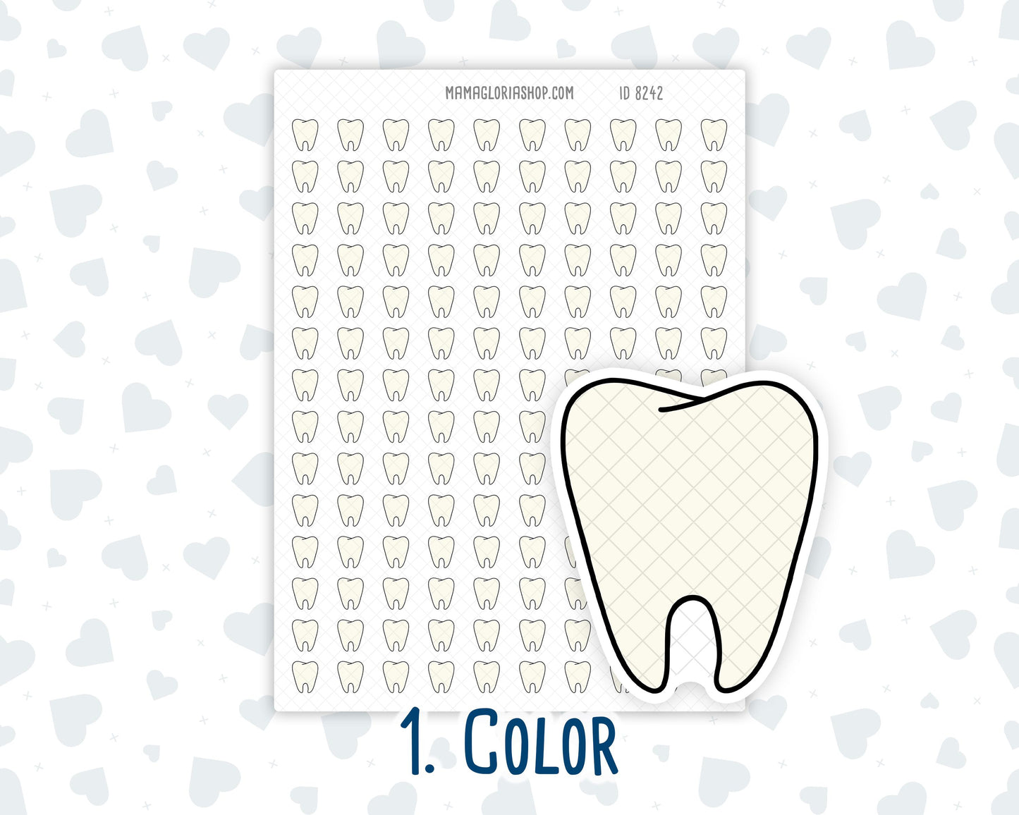 Dentist APPT. - Doodle Icon Sticker
