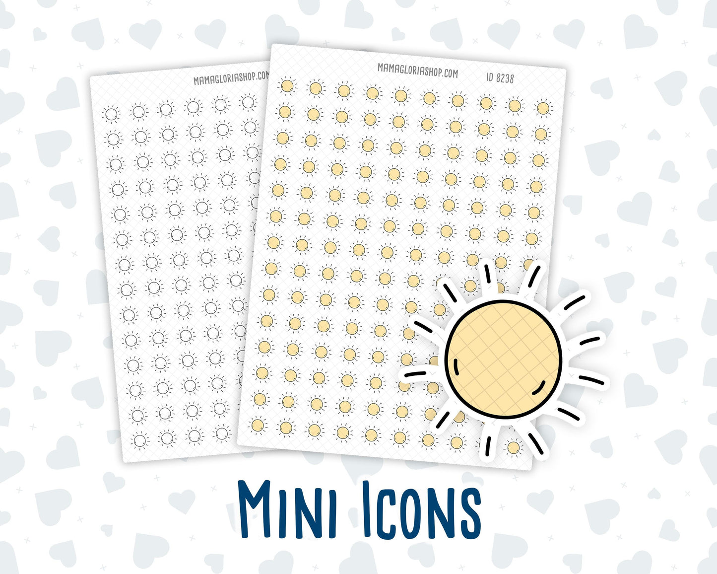 Sunny Weather - Doodle Icon Sticker