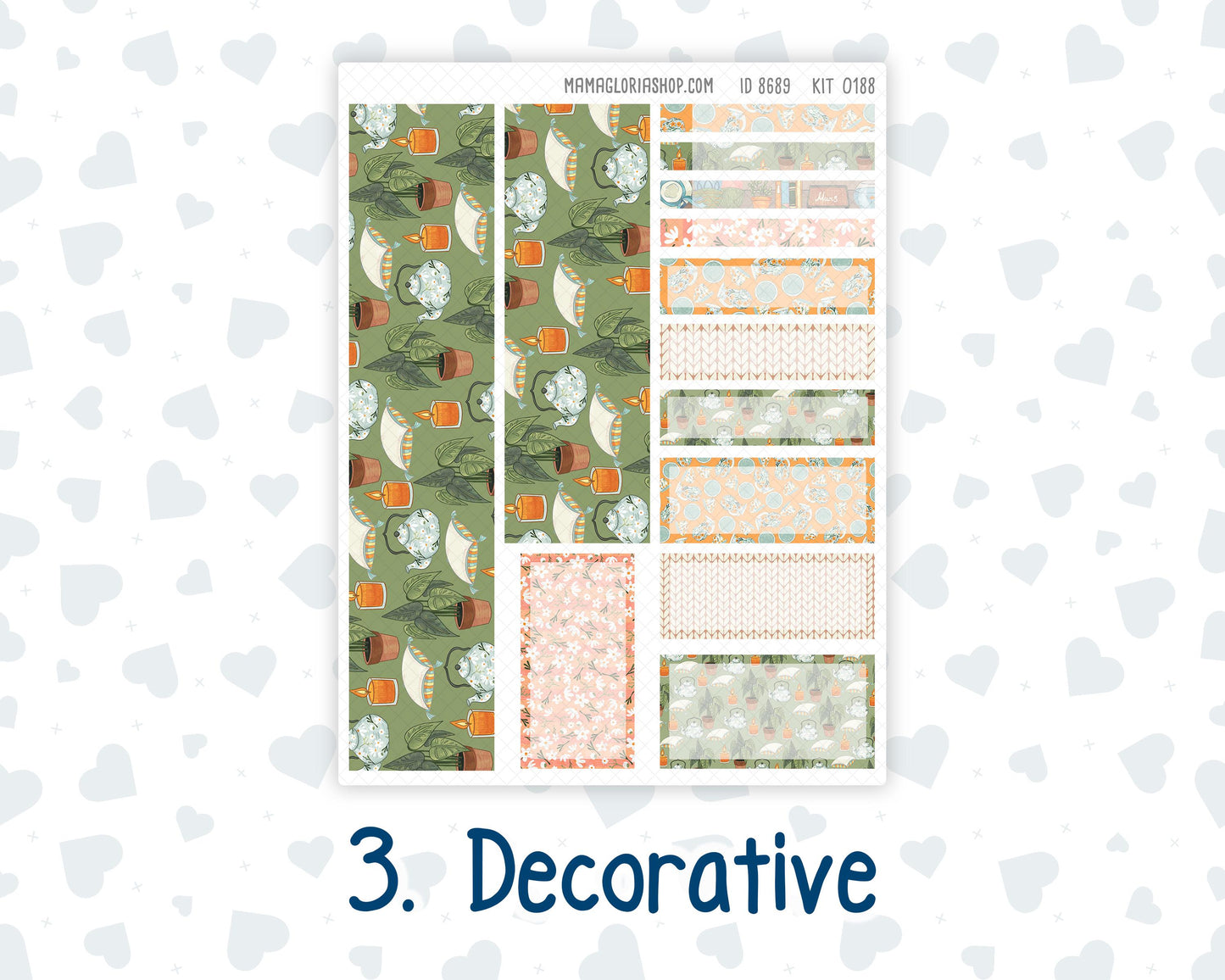 Kit 0188 7x9 Plum Paper Vertical Priorities - Cozy Nights - October - Fall - Planner