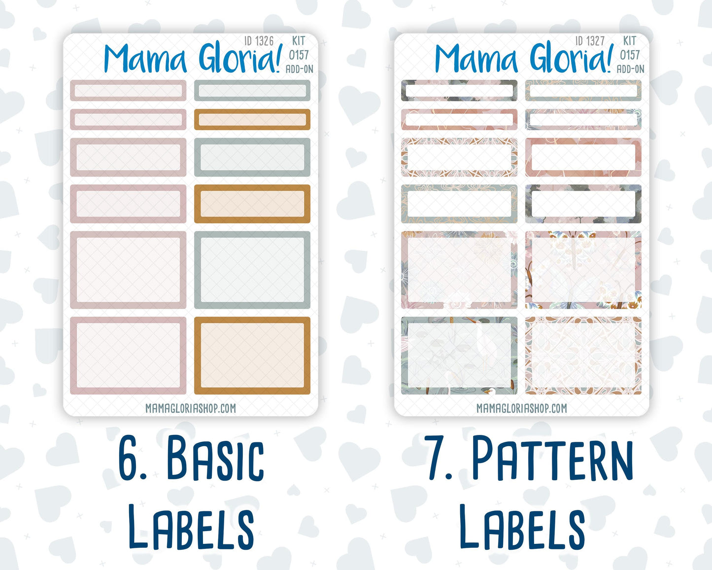 Kit 0157 Add Ons - Swan Lake - Planner Stickers - Kit 2024