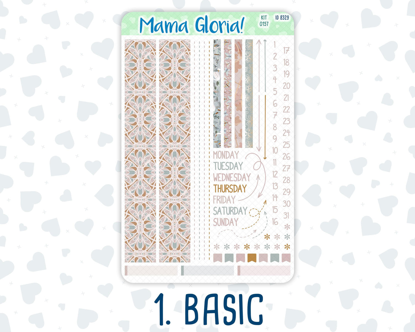 Kit 0157 - 7x9 Compact Vertical - Swan Lake - Weekly