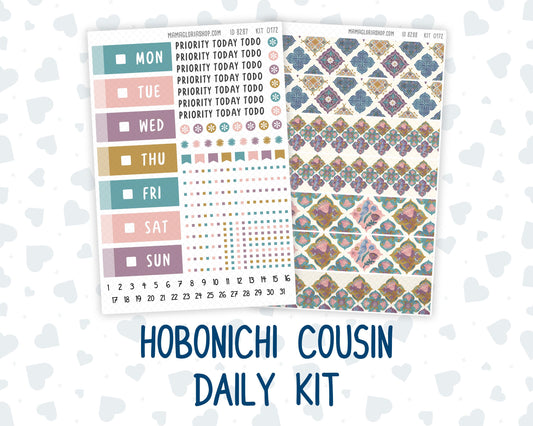 Kit 0172 Hobonichi Cousin – Daily Kit - Mosaic