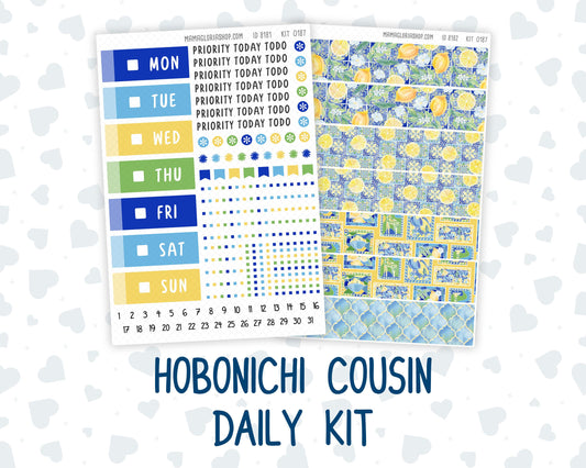 Kit 0187 Hobonichi Cousin – Daily Kit - Lemon&Mosaic