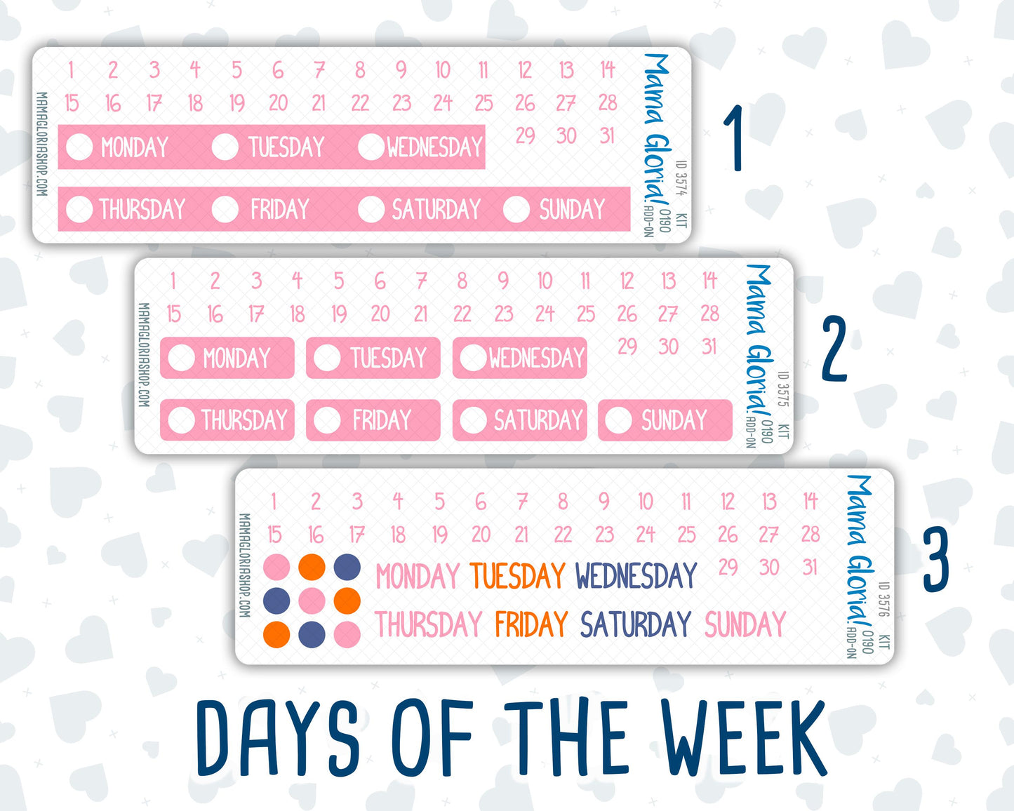 Kit 0190 Add Ons - Halloween Spooktacular - Planner Stickers - October - Kit 2024