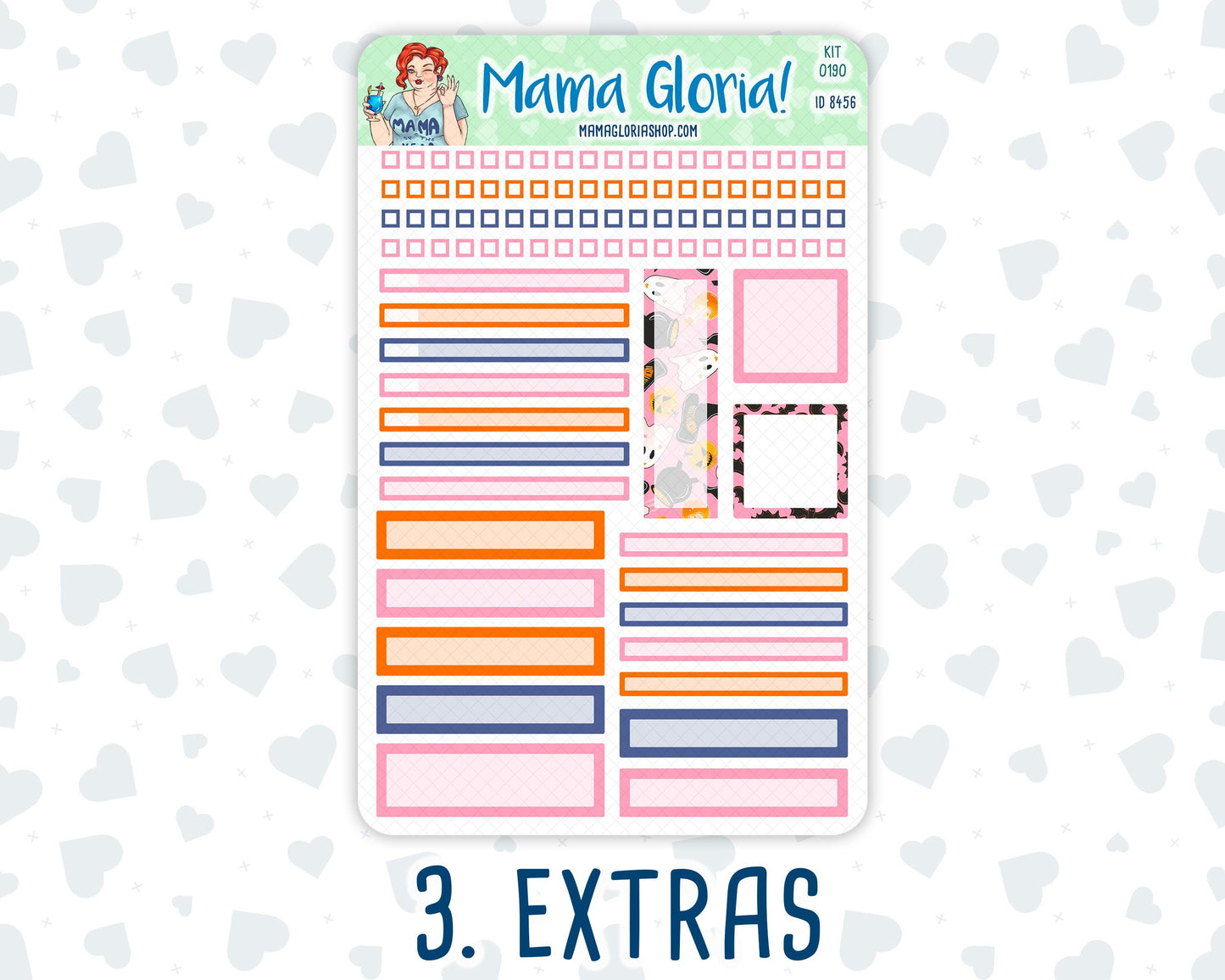 Kit 0190 - A5 Daily Duo - Halloween Spooktacular - October - Planner