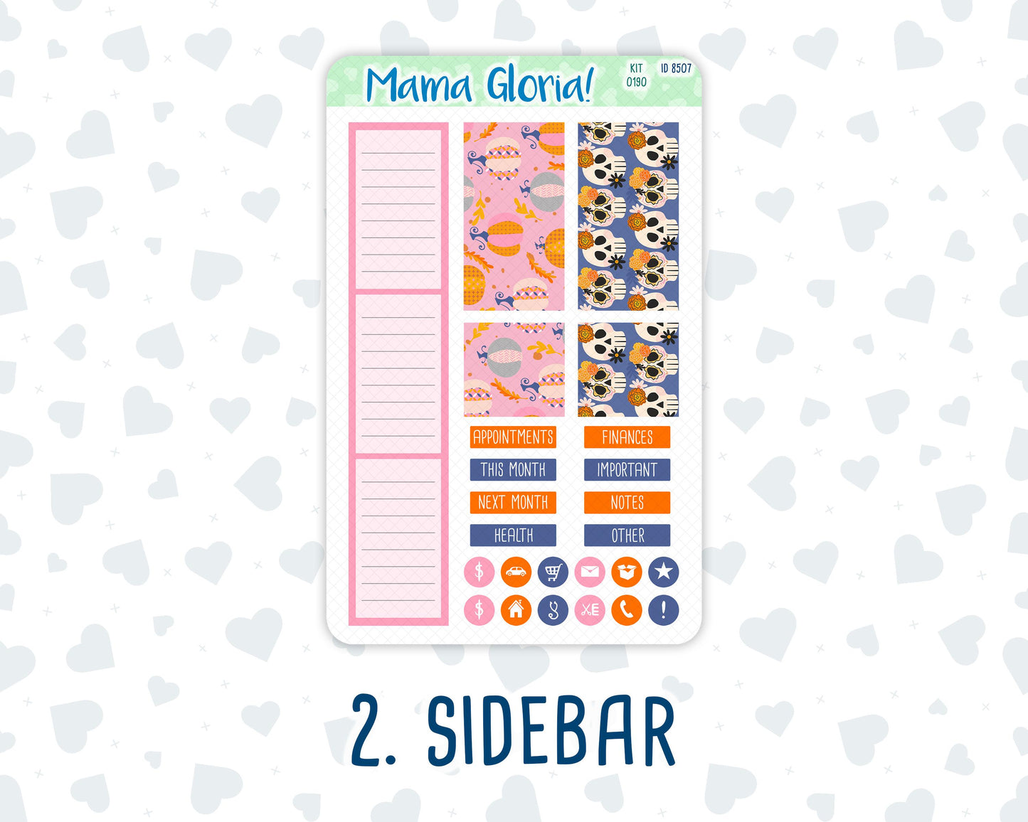 Kit 0190 -A5 -Monthly - Halloween Spooktacular - October- Autumn Kit