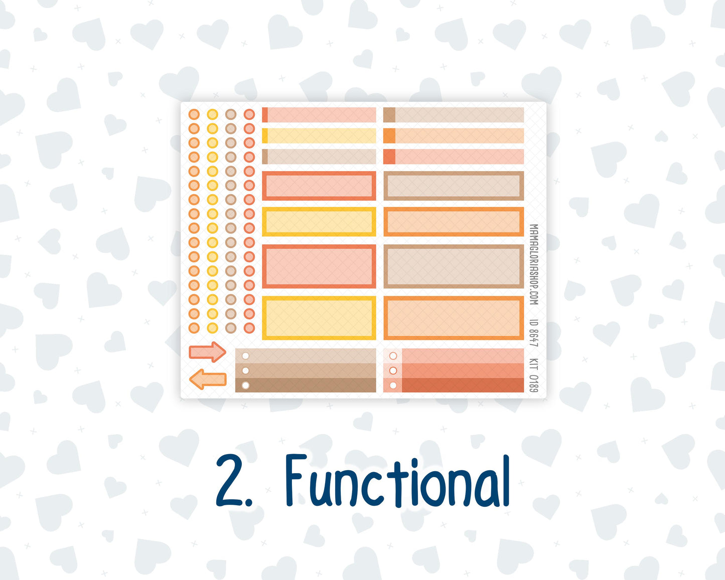 Kit 0189 A5 Plum Paper Daily - Fall Backing - October - Fall - Autumn - Planner