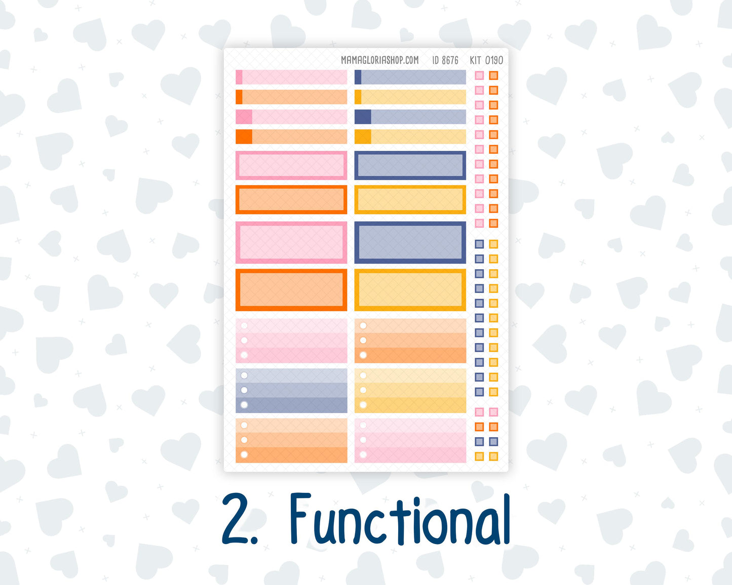 Kit 0190 7x9 Plum Paper Vertical Priorities - Halloween Spooktacular - October - Fall - Planner