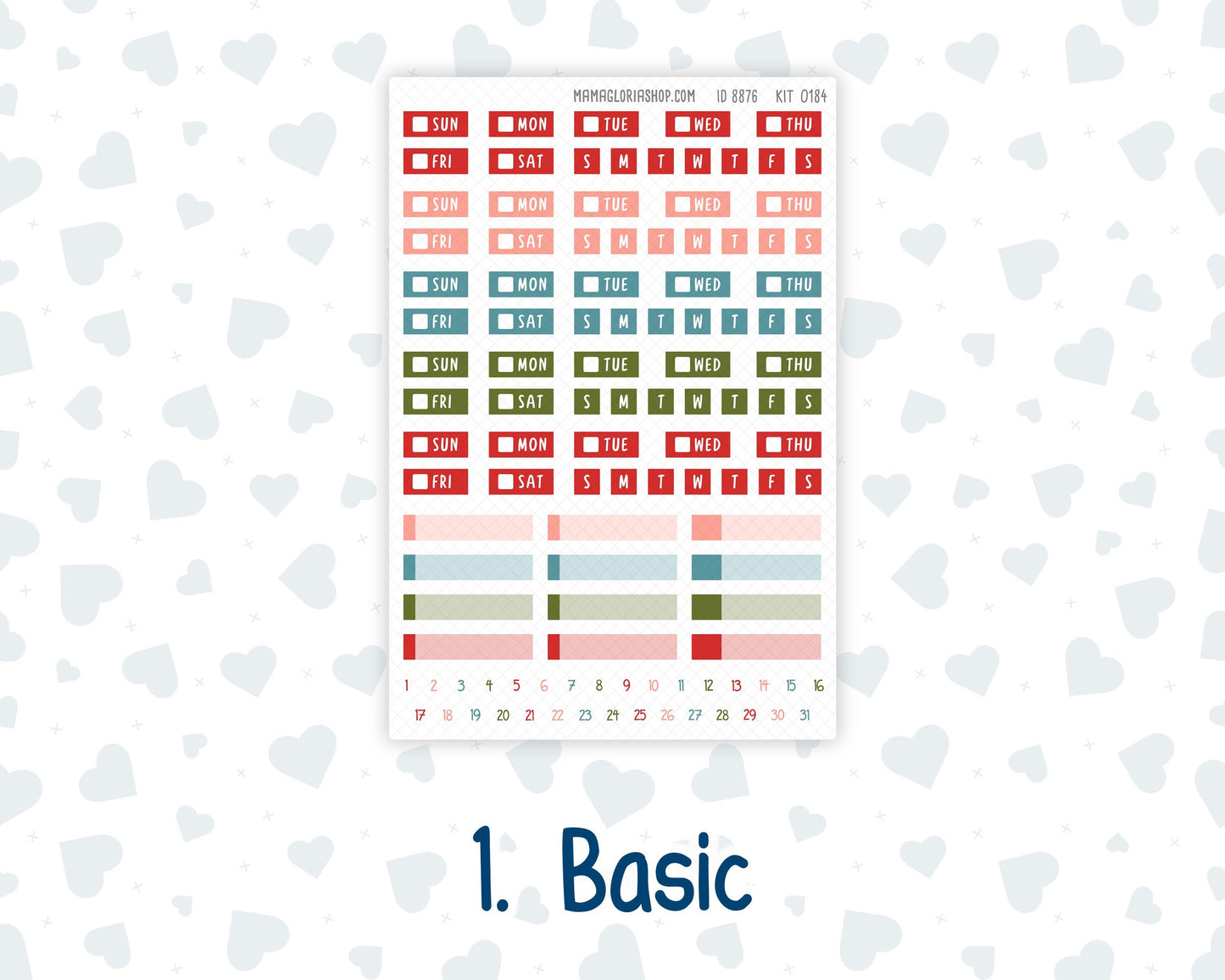 Kit 0184 Laurel Denise Standard Size – Weekly - Horizontal Layout - Apple Cider - September - Fall