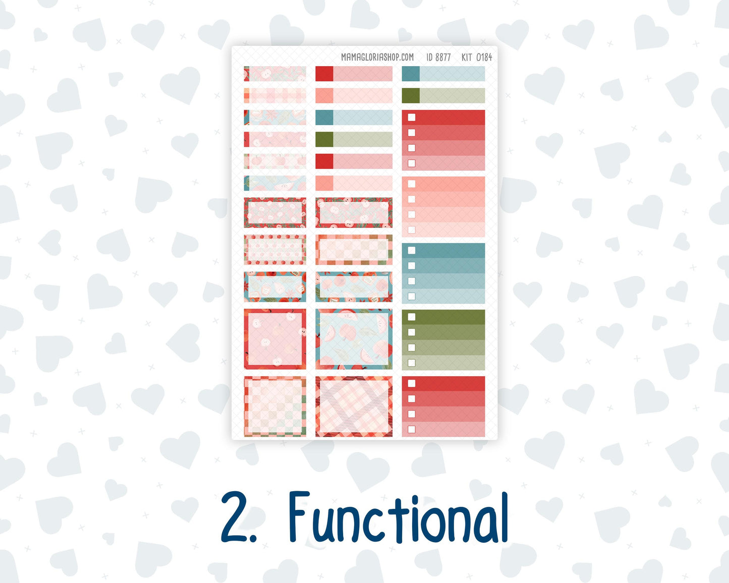 Kit 0184 Laurel Denise Standard Size – Weekly - Horizontal Layout - Apple Cider - September - Fall