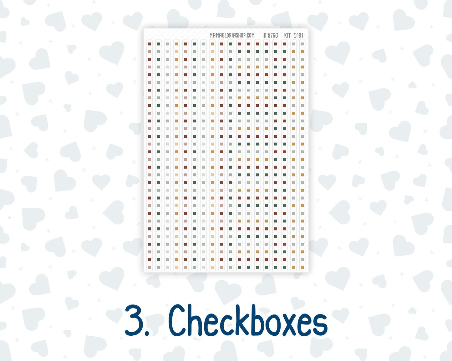 Kit 0191 Laurel Denise Standard Size – Weekly - Horizontal Layout -Autumn Harvest - October- Fall