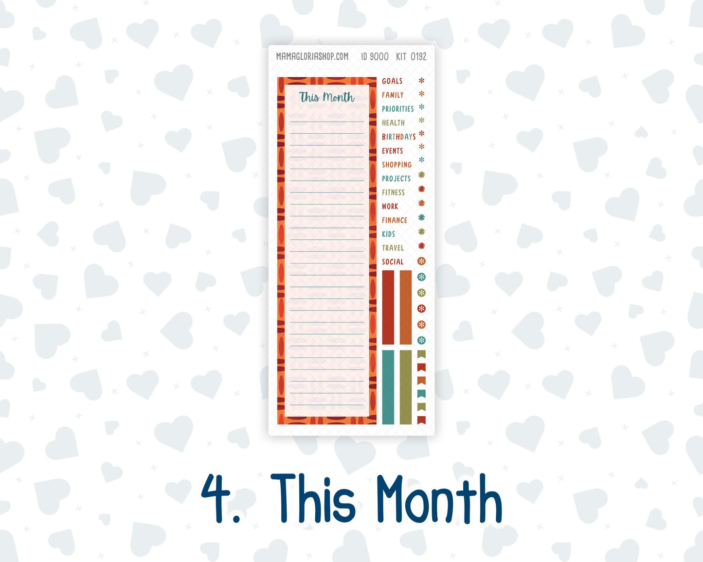 Kit 0192 Laurel Denise Mini Size – Monthly - Thanksgiving - November - Autumn