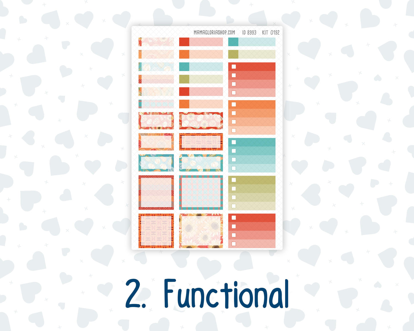 Kit 0192 Laurel Denise Standard Size – Weekly - Horizontal Layout -Thanksgiving - November - Fall