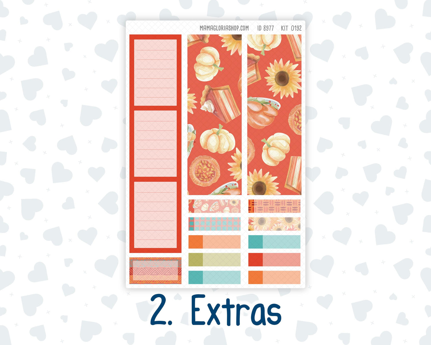 Kit 0192 Plum Paper 7x9 – Monthly - Thanksgiving - November - Autumn