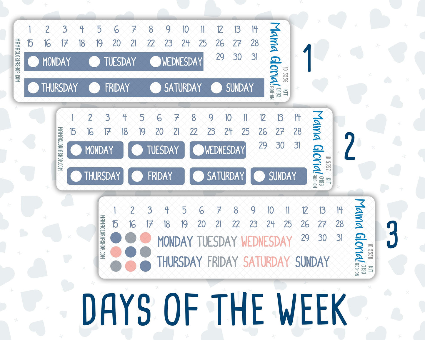 Kit 0193 Add Ons - Harvest Blooms - Planner Stickers - November - Kit 2024