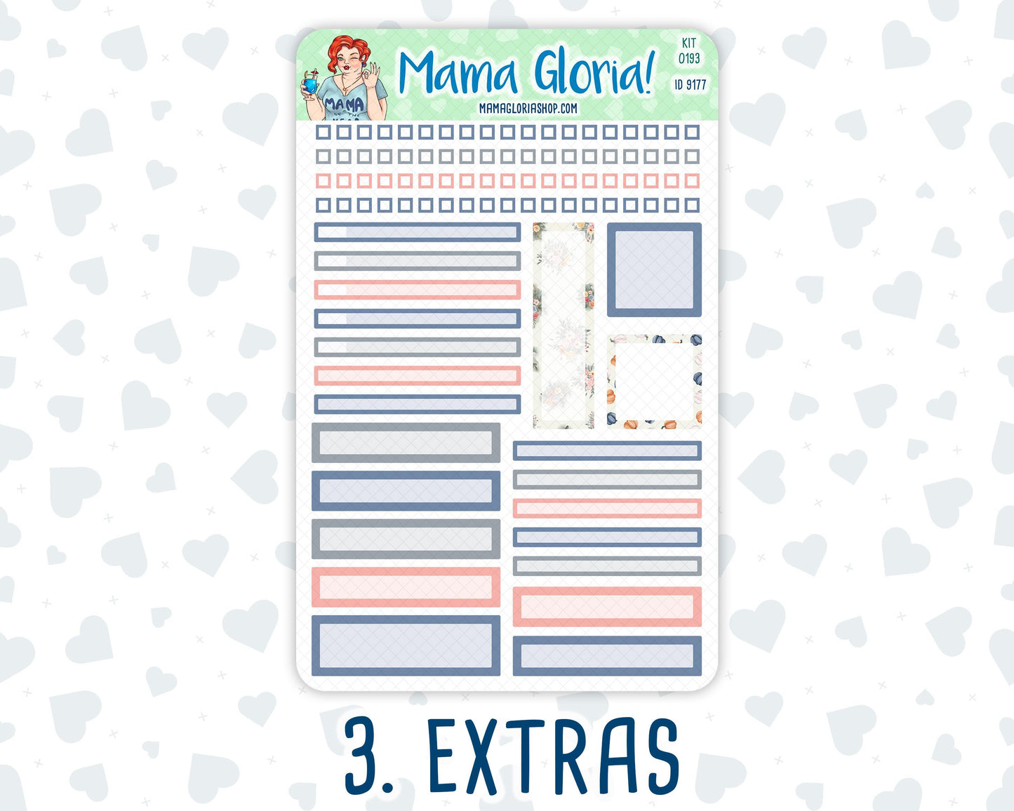 Kit 0193 - A5 Daily Duo - Harvest Blooms - November - Planner