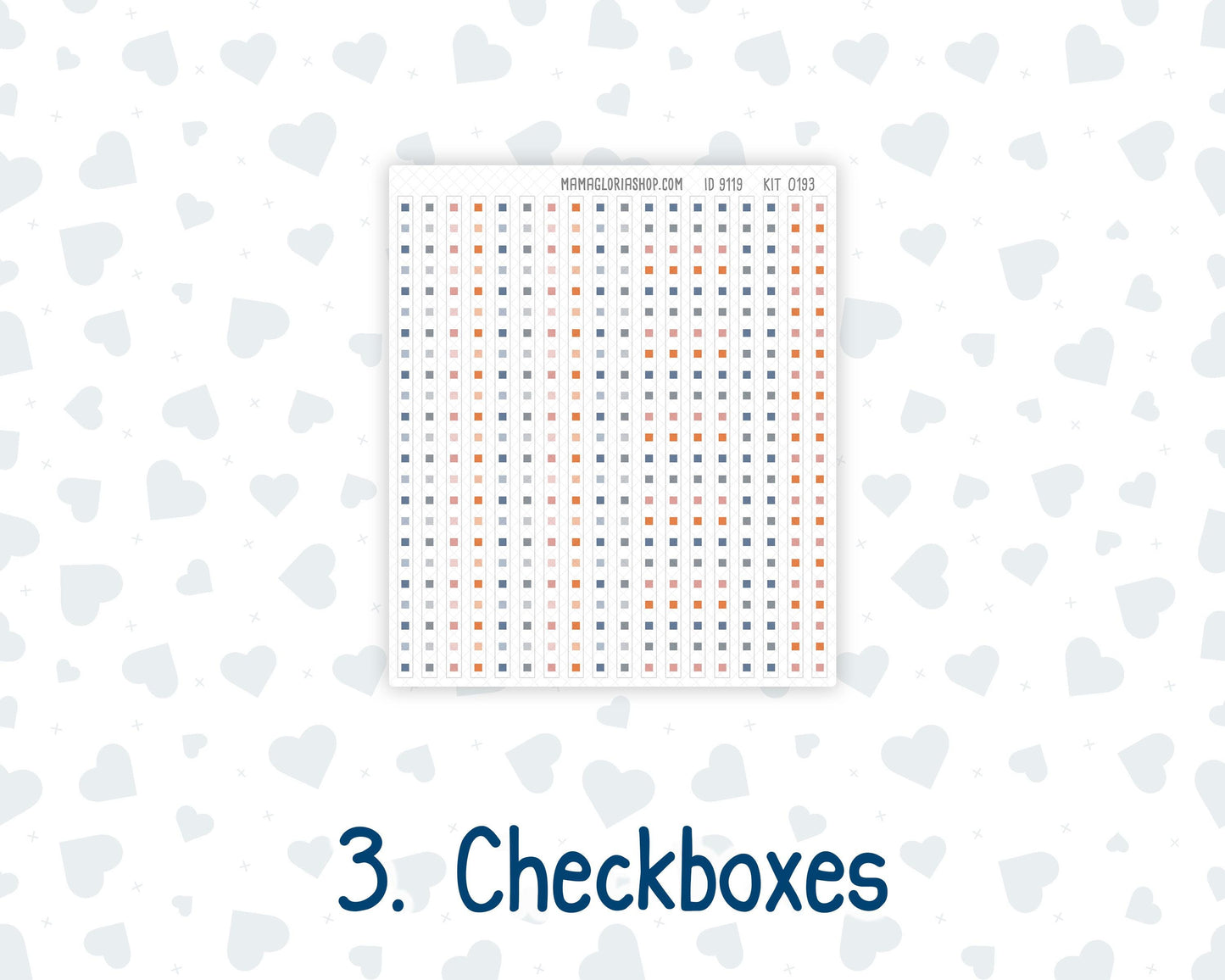 Kit 0193 Laurel Denise Mini Size – Weekly - Horizontal Layout - Harvest Blooms - November - Fall